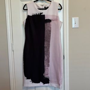 NWT DKNY Abstract Sheath Dress